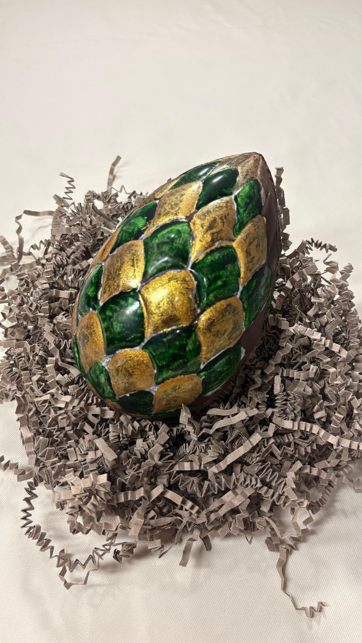 Huevo de Pascua L - 400gramos - Decoración al pincel